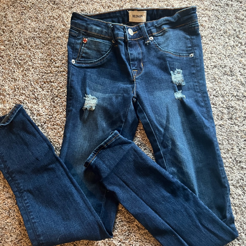 Girls Hudson Skinny Jeans size 12